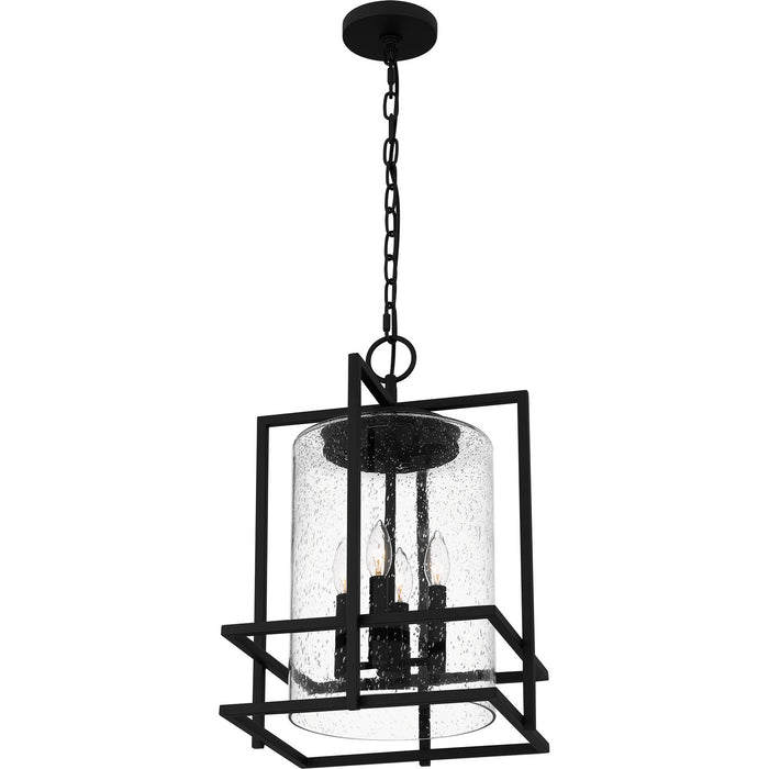 Myhouse Lighting Quoizel - DMN1514EK - Four Light Pendant - Damien - Earth Black