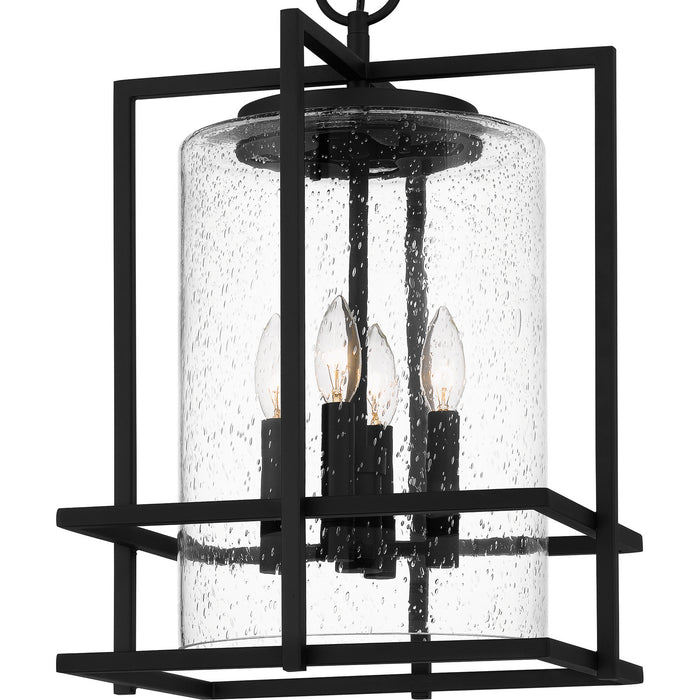 Myhouse Lighting Quoizel - DMN1514EK - Four Light Pendant - Damien - Earth Black