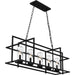 Myhouse Lighting Quoizel - DMN537EK - Five Light Island Chandelier - Damien - Earth Black