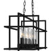 Myhouse Lighting Quoizel - DMN537EK - Five Light Island Chandelier - Damien - Earth Black