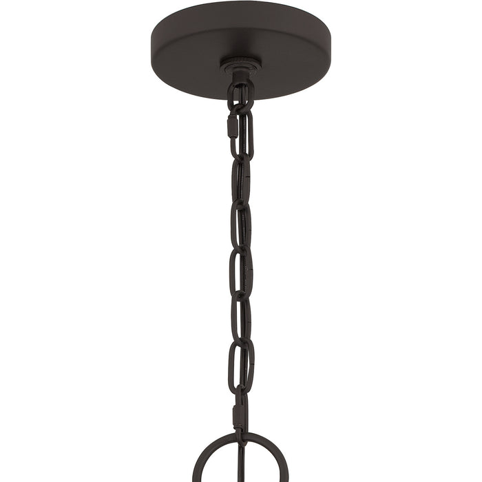 Myhouse Lighting Quoizel - DUP2816OZ - Four Light Pendant - Dupont - Old Bronze