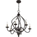 Myhouse Lighting Quoizel - DUP5025OZ - Six Light Chandelier - Dupont - Old Bronze