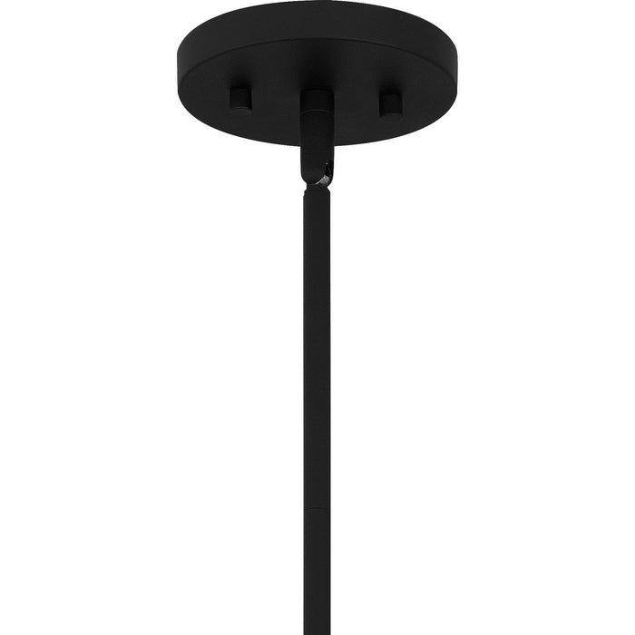 Myhouse Lighting Quoizel - FTS1509EK - One Light Mini Pendant - Fortress - Earth Black