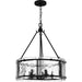 Myhouse Lighting Quoizel - FTS2821EK - Five Light Pendant - Fortress - Earth Black