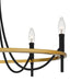 Myhouse Lighting Quoizel - LGR5026MBK - Five Light Chandelier - Legare - Matte Black