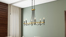 Myhouse Lighting Quoizel - LGR636MBK - Six Light Island Chandelier - Legare - Matte Black