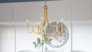 Myhouse Lighting Quoizel - MAB5026LG - Five Light Chandelier - Mabel - Light Gold