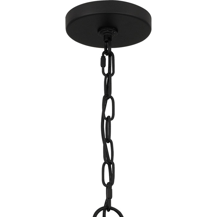 Myhouse Lighting Quoizel - OLK5025EK - Six Light Chandelier - Overlook - Earth Black