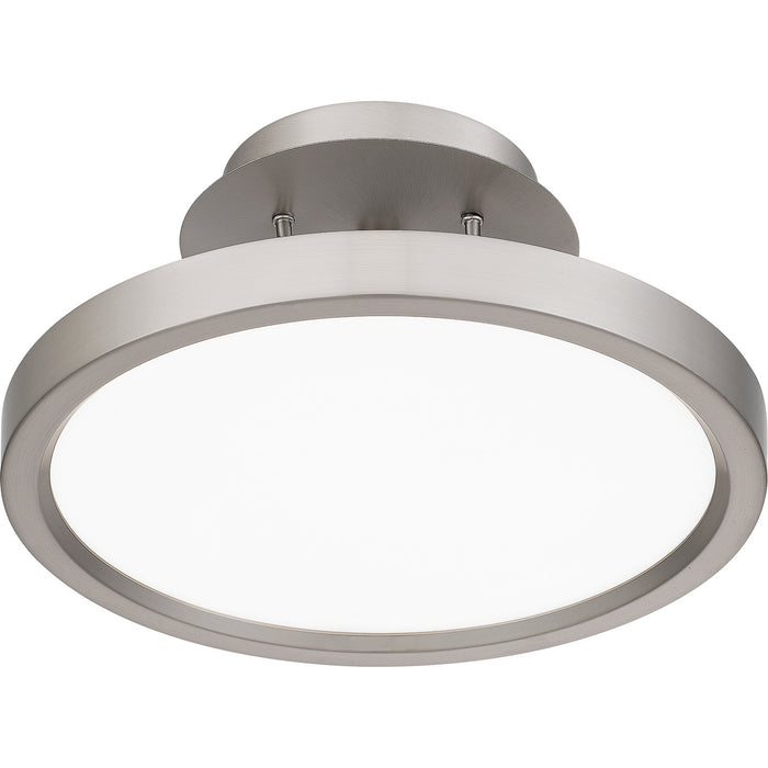 Myhouse Lighting Quoizel - OST1811BN - LED Semi Flush Mount - Outskirts - Brushed Nickel