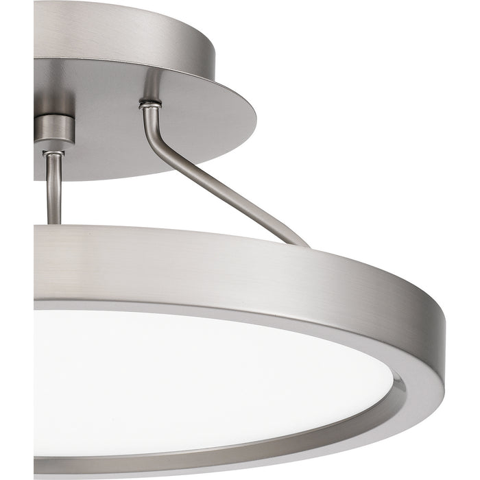 Myhouse Lighting Quoizel - OST1811BN - LED Semi Flush Mount - Outskirts - Brushed Nickel