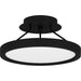 Myhouse Lighting Quoizel - OST1811EK - LED Semi Flush Mount - Outskirts - Earth Black