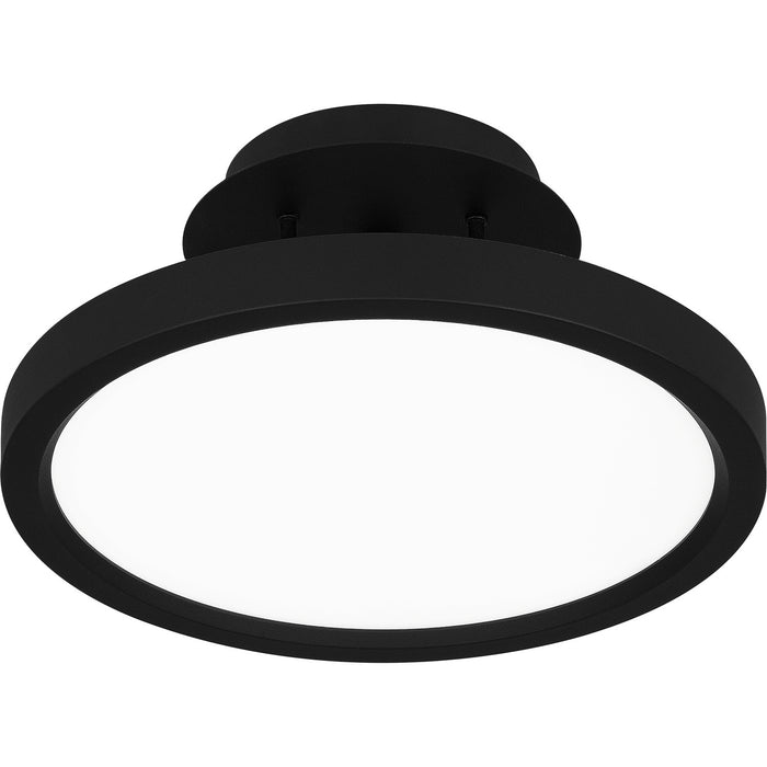 Myhouse Lighting Quoizel - OST1811EK - LED Semi Flush Mount - Outskirts - Earth Black