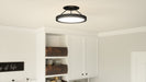 Myhouse Lighting Quoizel - OST1811EK - LED Semi Flush Mount - Outskirts - Earth Black