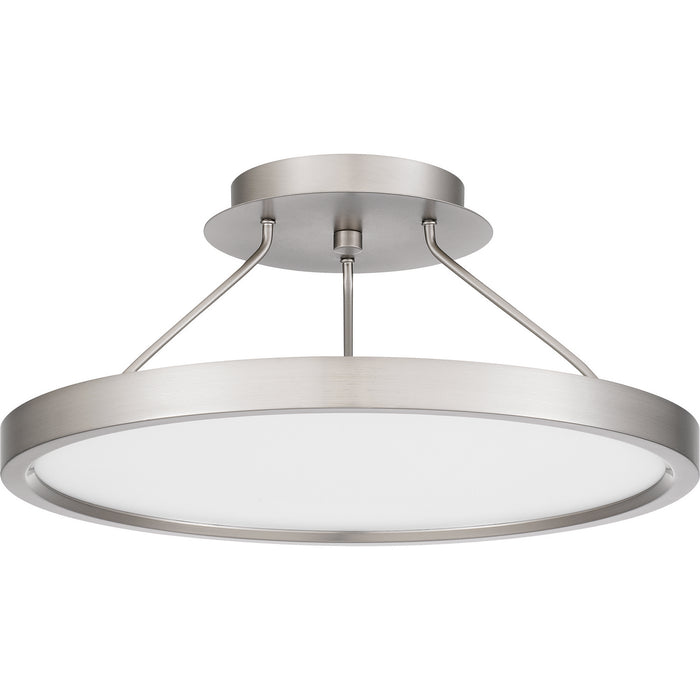 Myhouse Lighting Quoizel - OST1815BN - LED Semi Flush Mount - Outskirts - Brushed Nickel