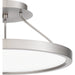 Myhouse Lighting Quoizel - OST1815BN - LED Semi Flush Mount - Outskirts - Brushed Nickel