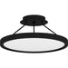 Myhouse Lighting Quoizel - OST1815EK - LED Semi Flush Mount - Outskirts - Earth Black