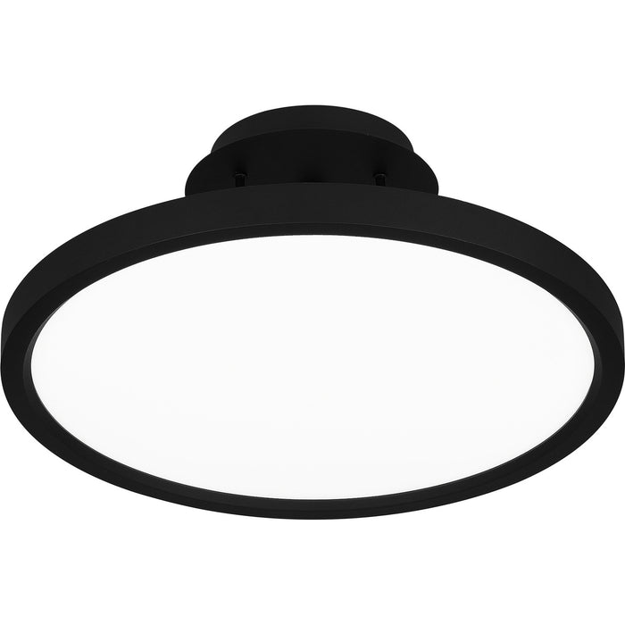 Myhouse Lighting Quoizel - OST1815EK - LED Semi Flush Mount - Outskirts - Earth Black