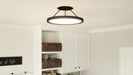 Myhouse Lighting Quoizel - OST1815EK - LED Semi Flush Mount - Outskirts - Earth Black