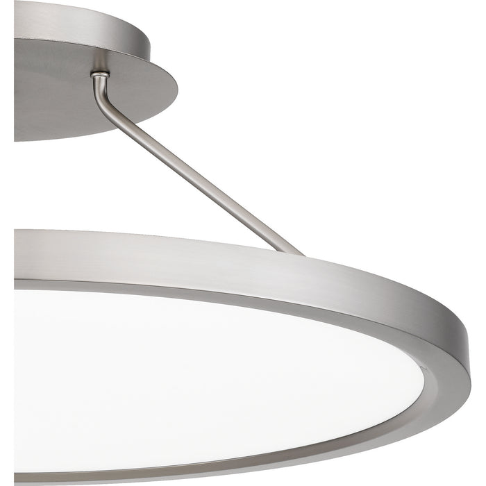 Myhouse Lighting Quoizel - OST1820BN - LED Semi Flush Mount - Outskirts - Brushed Nickel