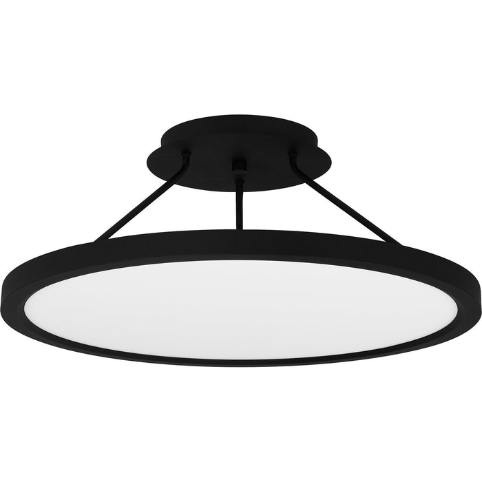 Myhouse Lighting Quoizel - OST1820EK - LED Semi Flush Mount - Outskirts - Earth Black