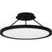 Myhouse Lighting Quoizel - OST1820EK - LED Semi Flush Mount - Outskirts - Earth Black