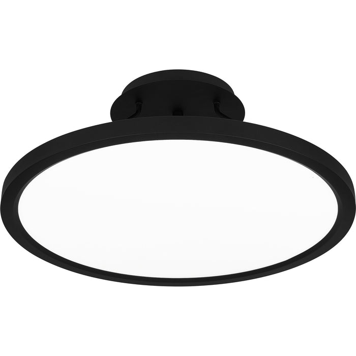 Myhouse Lighting Quoizel - OST1820EK - LED Semi Flush Mount - Outskirts - Earth Black