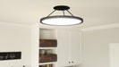 Myhouse Lighting Quoizel - OST1820EK - LED Semi Flush Mount - Outskirts - Earth Black