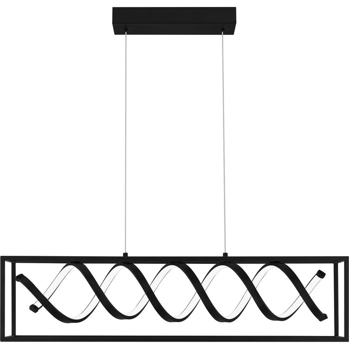 Myhouse Lighting Quoizel - PCARN132MBK - LED Island Chandelier - Amaranth - Matte Black