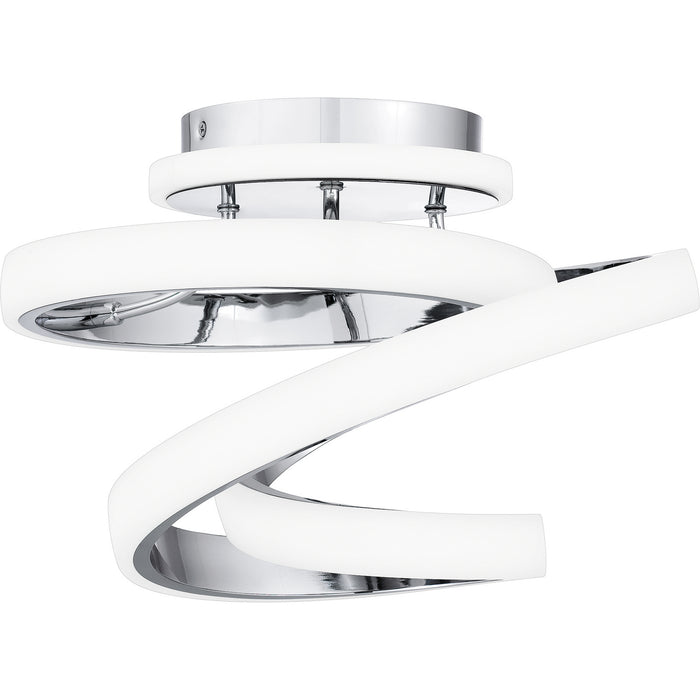 Myhouse Lighting Quoizel - PCAVI1713C - LED Semi Flush Mount - Aviva - Polished Chrome