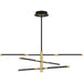 Myhouse Lighting Quoizel - PCAZA340MBK - LED Island Chandelier - Azalea - Matte Black