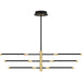 Myhouse Lighting Quoizel - PCAZA340MBK - LED Island Chandelier - Azalea - Matte Black