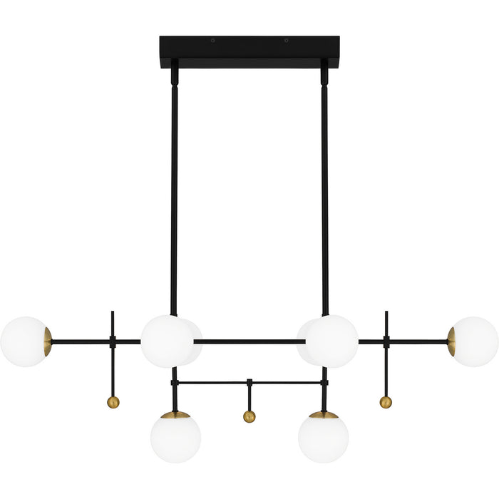 Myhouse Lighting Quoizel - PCBRE839MBK - LED Island Chandelier - Blaire - Matte Black