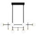 Myhouse Lighting Quoizel - PCBRE839MBK - LED Island Chandelier - Blaire - Matte Black