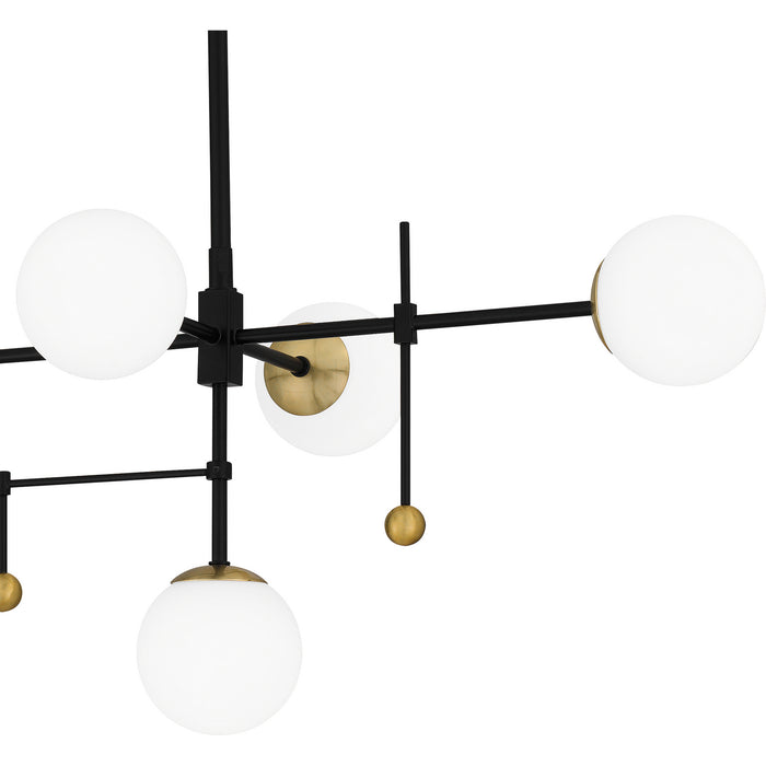 Myhouse Lighting Quoizel - PCBRE839MBK - LED Island Chandelier - Blaire - Matte Black