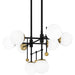 Myhouse Lighting Quoizel - PCBRE839MBK - LED Island Chandelier - Blaire - Matte Black