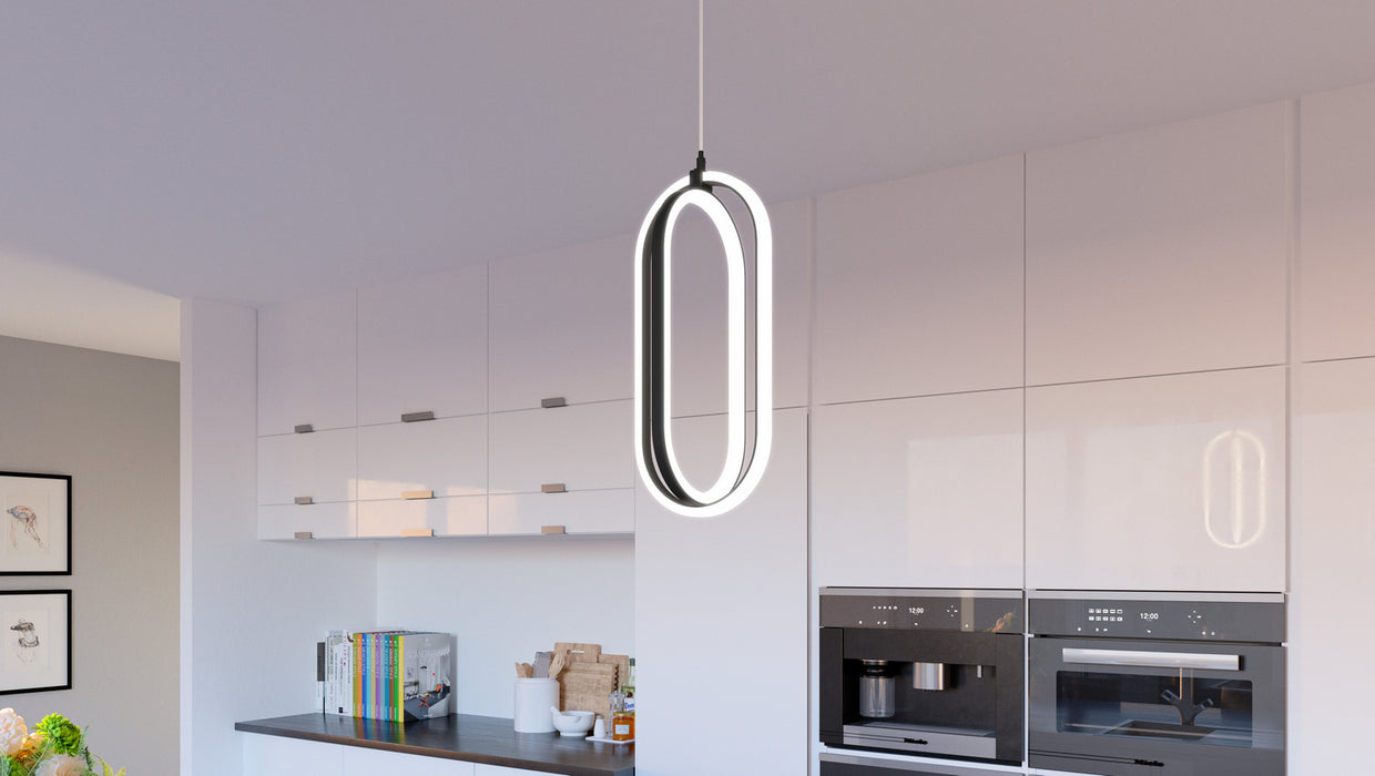 Myhouse Lighting Quoizel - PCCLT1507MBK - LED Mini Pendant - Calista - Matte Black