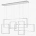 Myhouse Lighting Quoizel - PCCV157BRA - LED Island Chandelier - Canvas - Brushed Aluminum