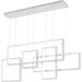 Myhouse Lighting Quoizel - PCCV157BRA - LED Island Chandelier - Canvas - Brushed Aluminum