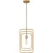 Myhouse Lighting Quoizel - PCDPR1510BWS - One Light Mini Pendant - Dupree - Brushed Weathered Brass