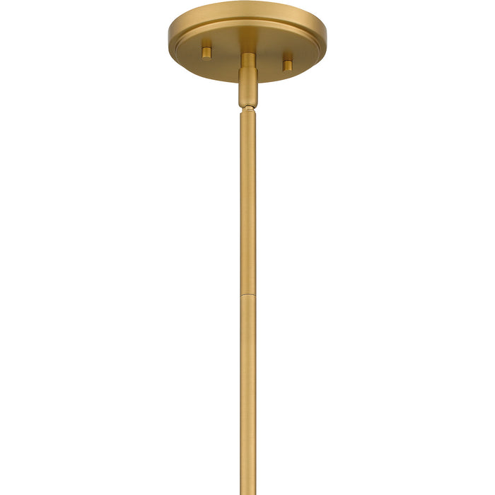 Myhouse Lighting Quoizel - PCDPR1510BWS - One Light Mini Pendant - Dupree - Brushed Weathered Brass