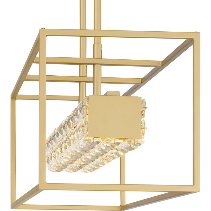 Myhouse Lighting Quoizel - PCDZ136SGD - LED Linear Chandelier - Dazzle - Soft Gold