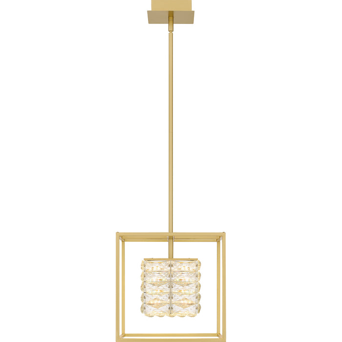 Myhouse Lighting Quoizel - PCDZ2812SGD - LED Pendant - Dazzle - Soft Gold