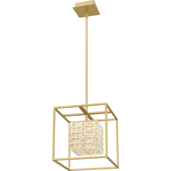 Myhouse Lighting Quoizel - PCDZ2812SGD - LED Pendant - Dazzle - Soft Gold