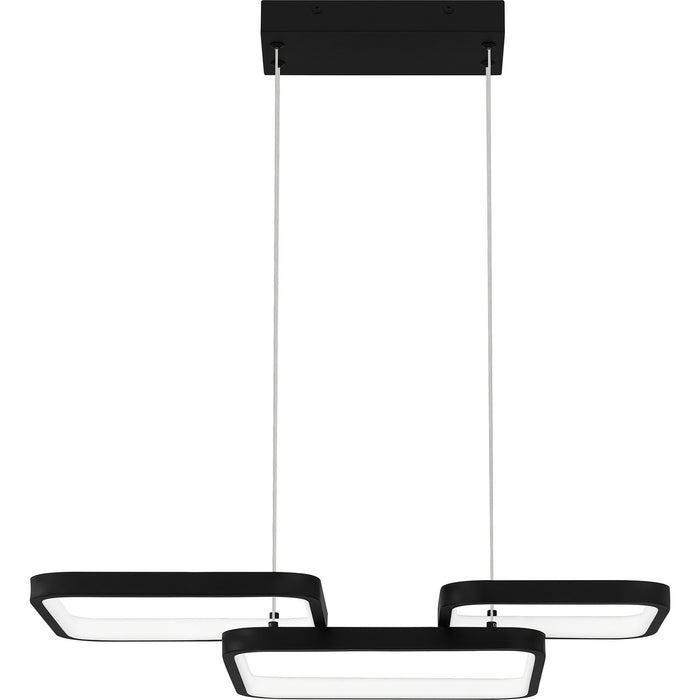 Myhouse Lighting Quoizel - PCELV2821MBK - LED Pendant - Elvive - Matte Black