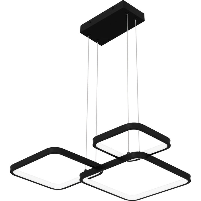 Myhouse Lighting Quoizel - PCELV2821MBK - LED Pendant - Elvive - Matte Black