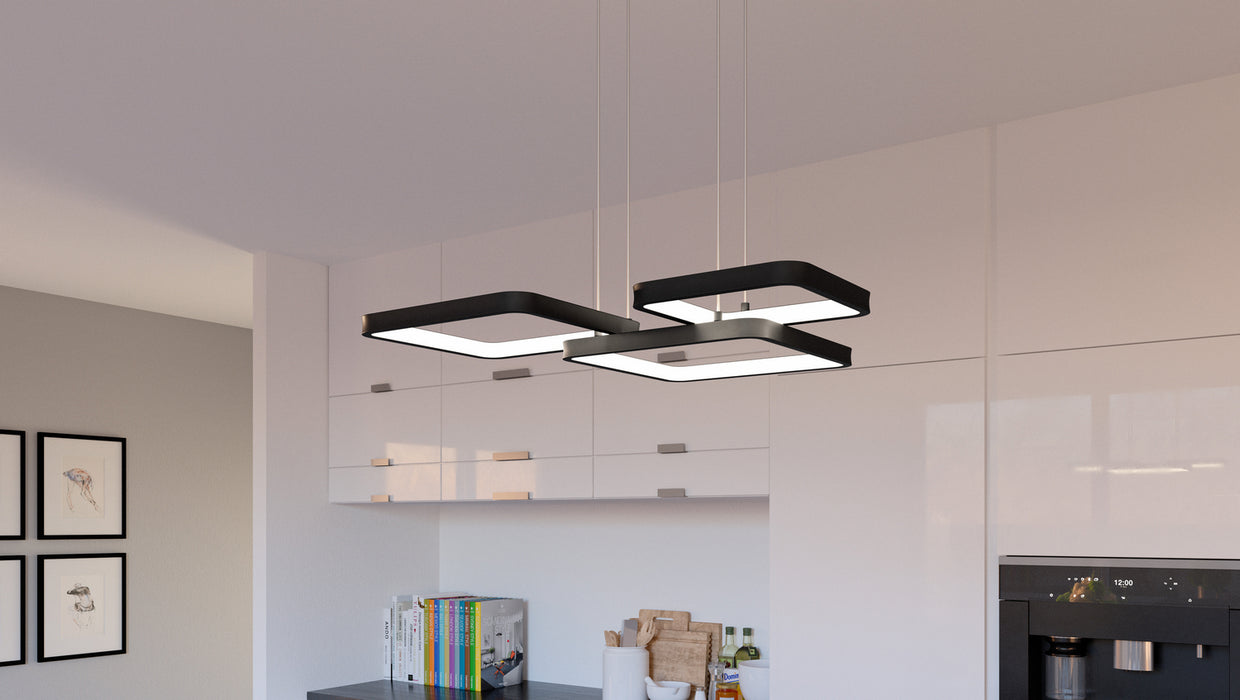 Myhouse Lighting Quoizel - PCELV2821MBK - LED Pendant - Elvive - Matte Black