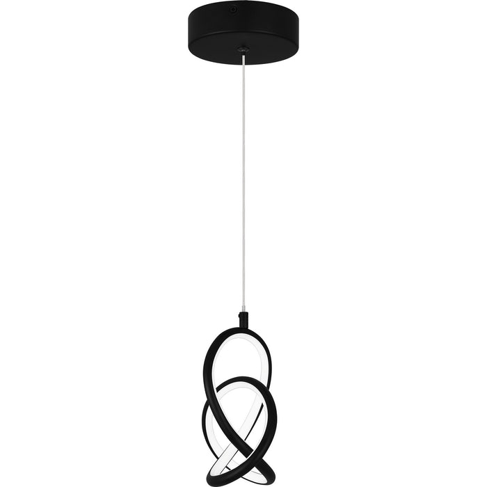 Myhouse Lighting Quoizel - PCILR1507MBK - LED Mini Pendant - Illoria - Matte Black