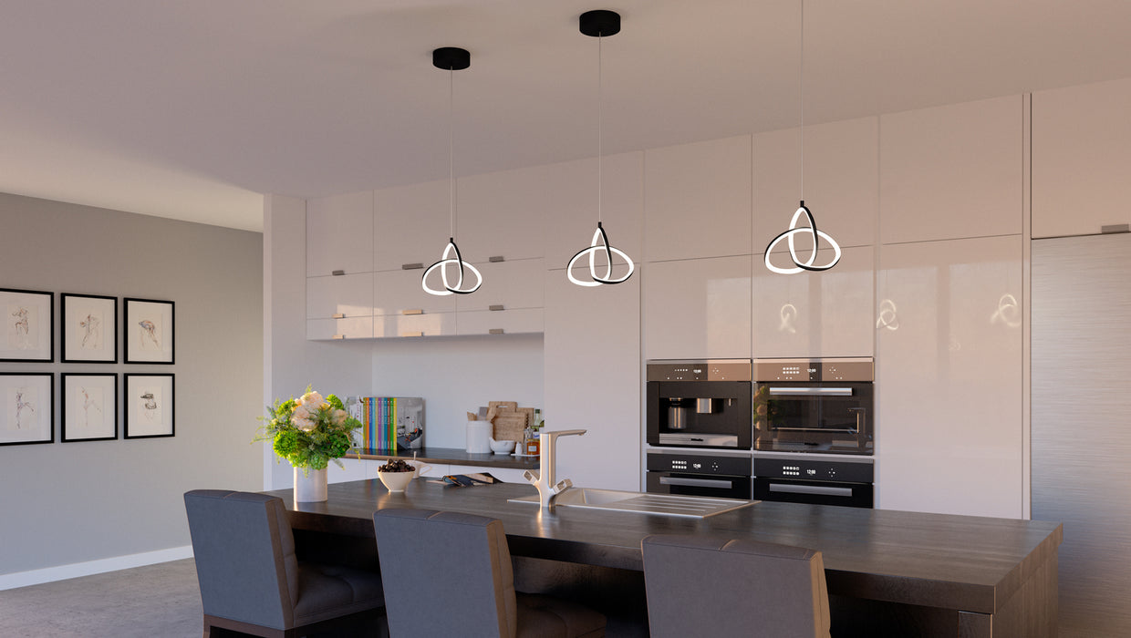 Myhouse Lighting Quoizel - PCILR1507MBK - LED Mini Pendant - Illoria - Matte Black