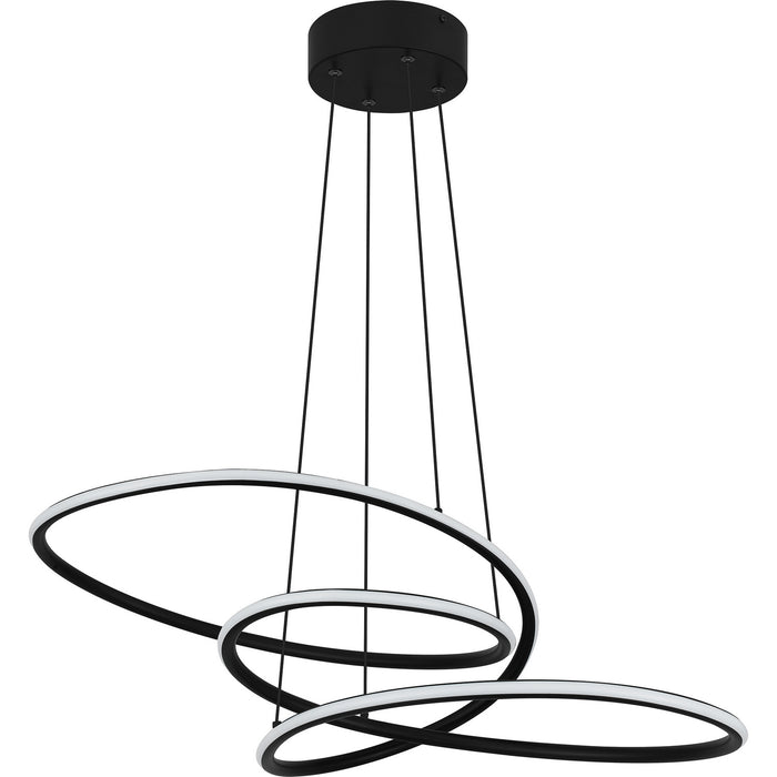 Myhouse Lighting Quoizel - PCOVD2827MBK - LED Pendant - Ovard - Matte Black