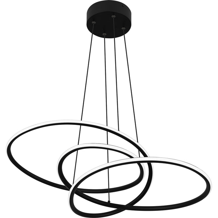 Myhouse Lighting Quoizel - PCOVD2827MBK - LED Pendant - Ovard - Matte Black